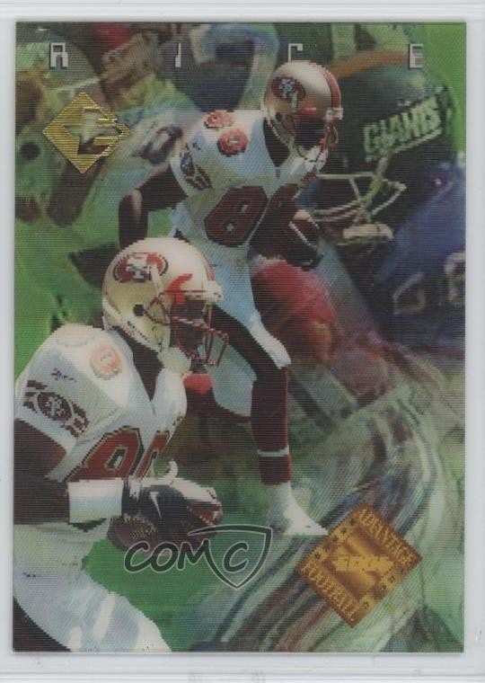 1996 Advantage Video Shop at Home Buyer Incentive /2000 Jerry Rice #V12 HOF 0h6x