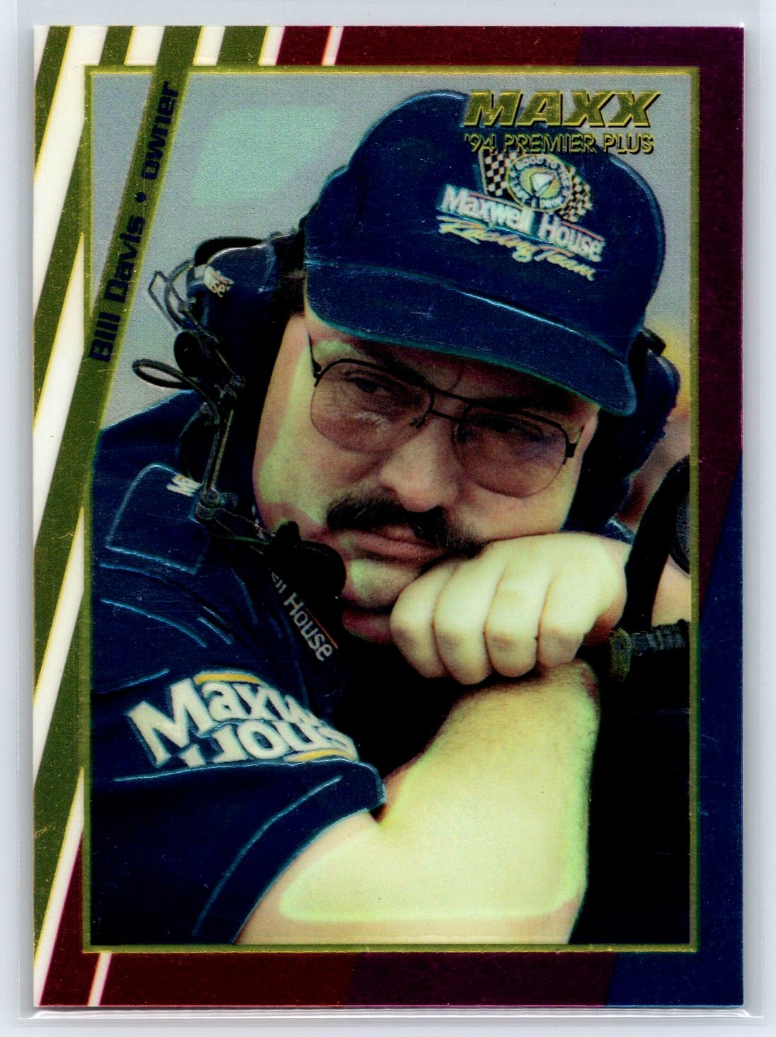 1994 Maxx Premier Plus Bill Davis Bill Davis Racing #109
