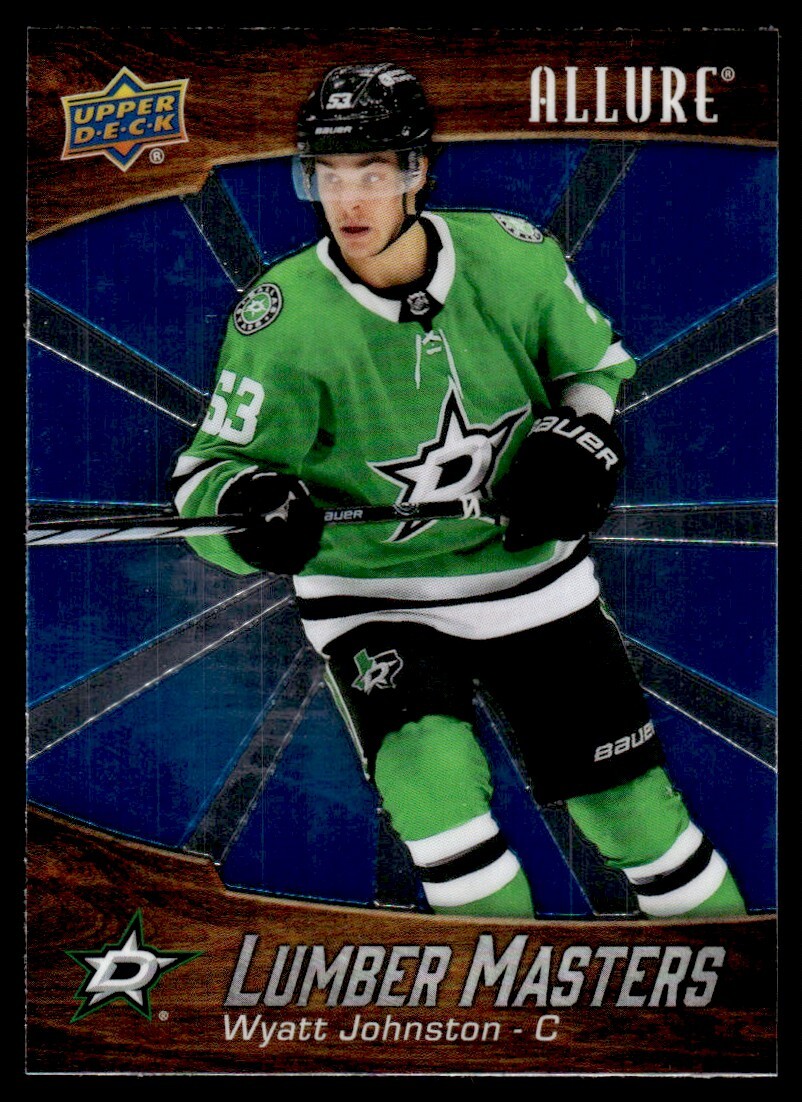 Wyatt Johnston 2023-24 Upper Deck Allure Lumber Masters #LM-14 Dallas Stars