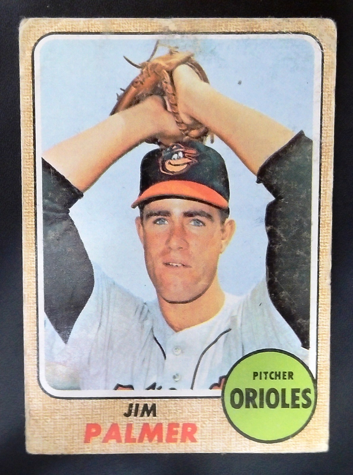 1968 Jim Palmer, Baltimore Orioles, Topps #575