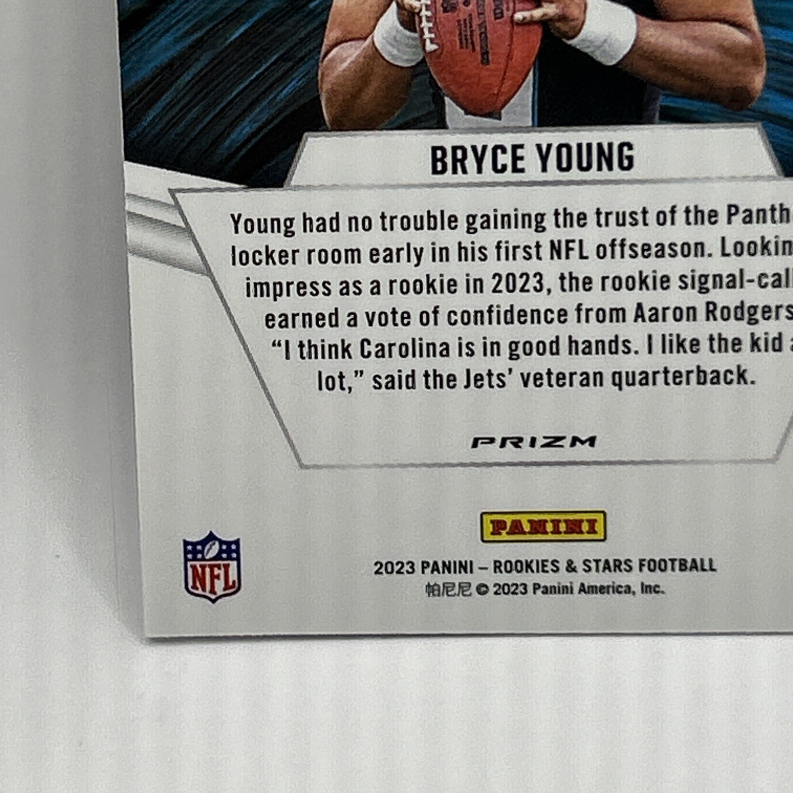 Bryce Young Rookie Silver Prizm Stellar RC SP 2023 Panini Rookies & Stars #SR-3