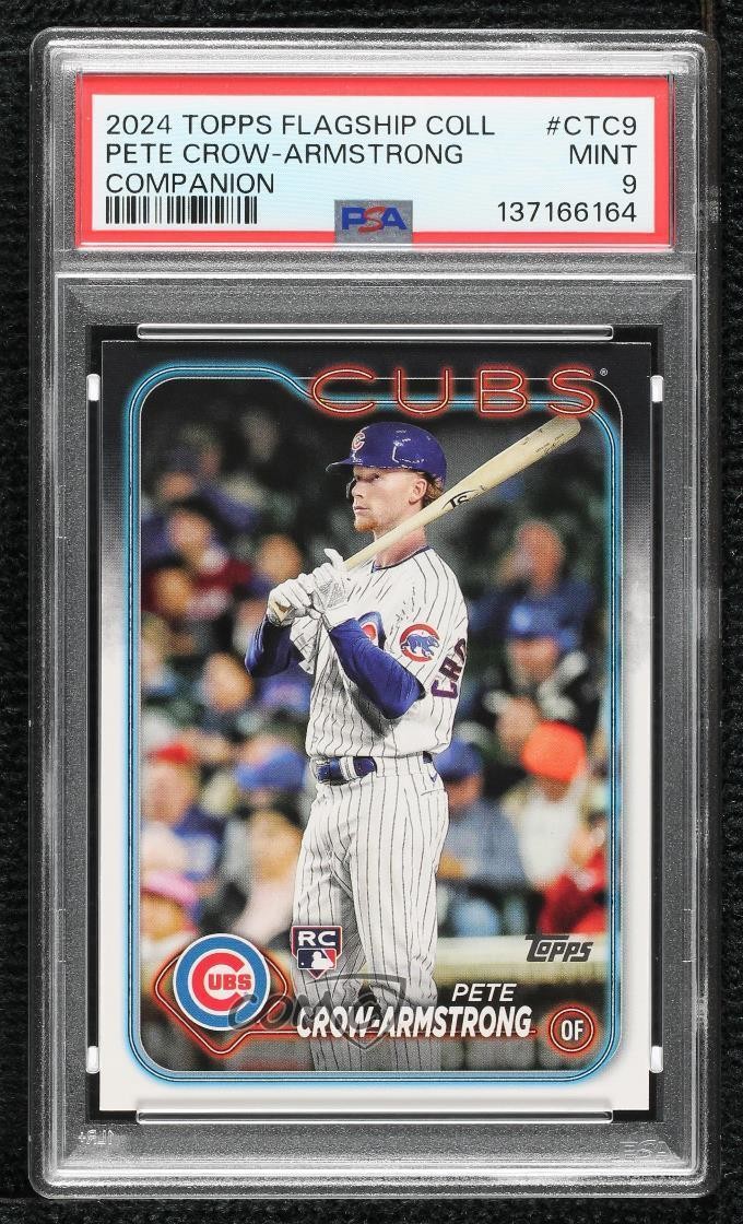 2024 Topps Flagship Collection Companion to Pete Crow-Armstrong Rookie RC 14lm