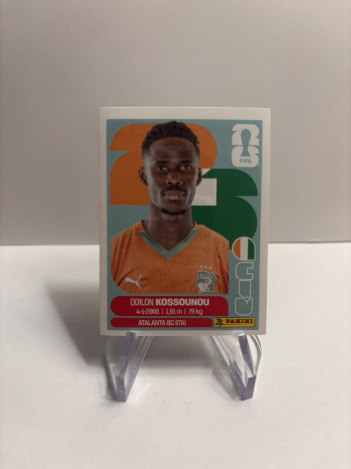 2026 Panini FIFA World Cup Sticker Odilon Kossounou #CIV 5 – Ivory Coast
