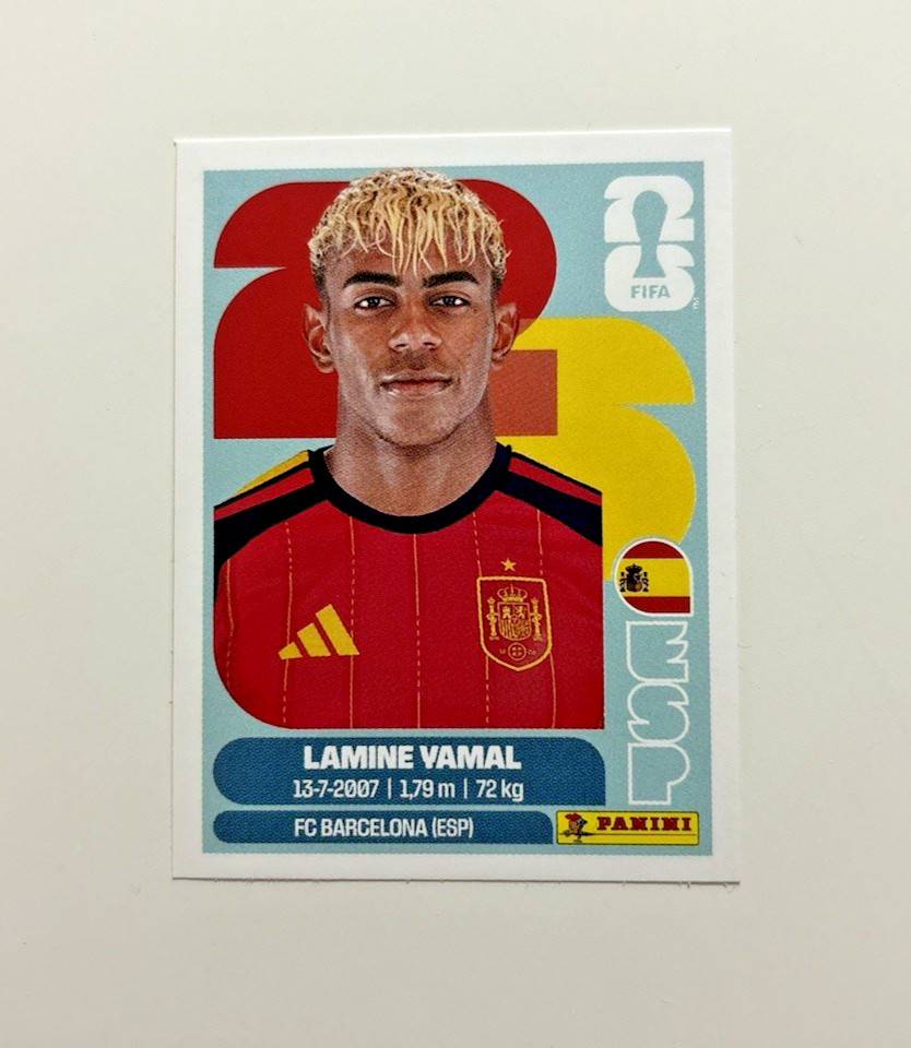 YAMAL ESP15 FIFA 2026 World Cup Sticker Panini Collect Your