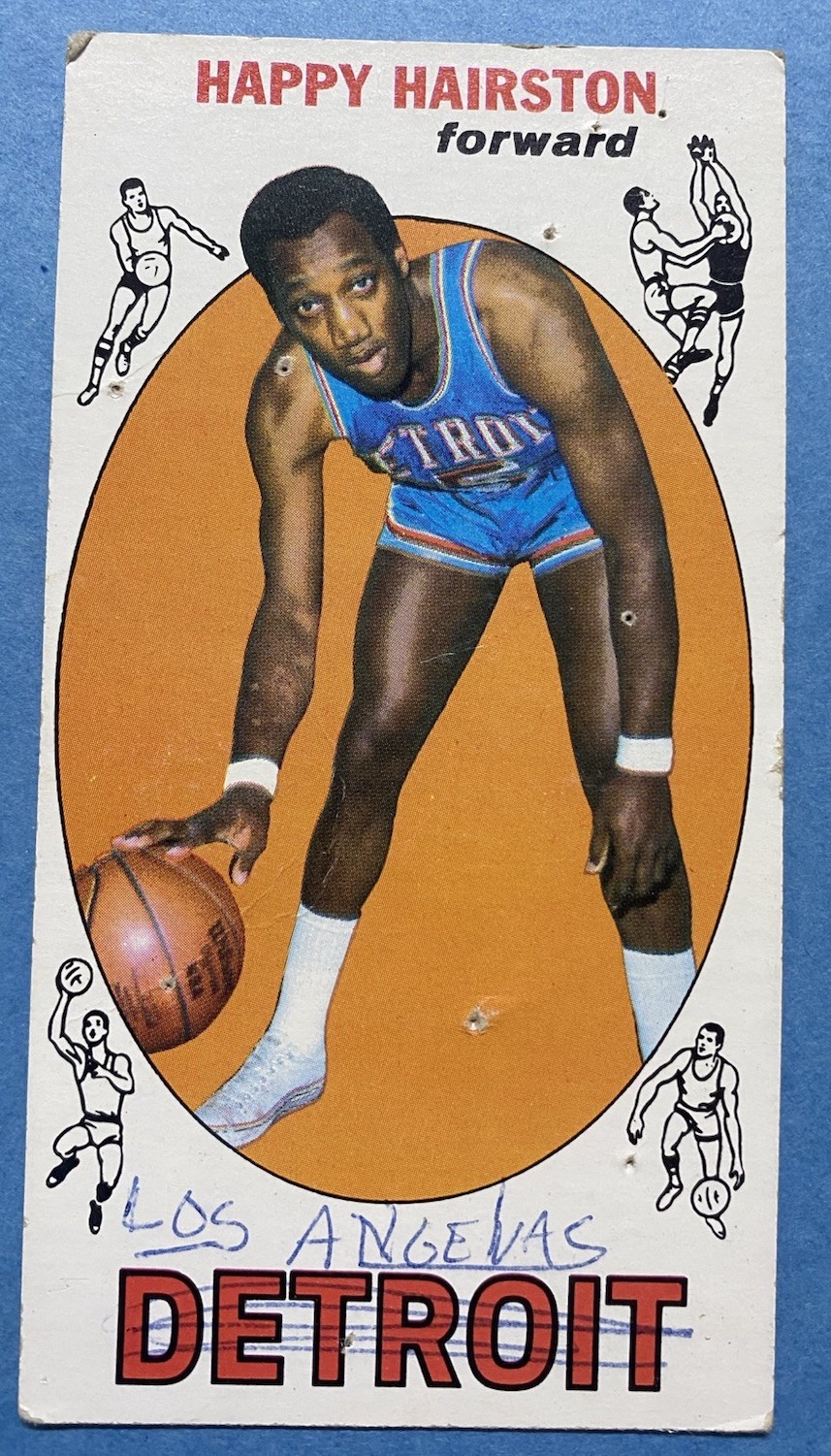 1969-70 Topps – Happy Hairston #83 (RC) Detroit Pistons Basketball Card