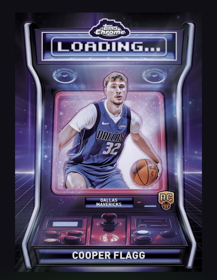 2025-26 TOPPS NBA Chrome Loading Rookie RC – COOPER FLAGG (TOPPS NBA DigitaICard