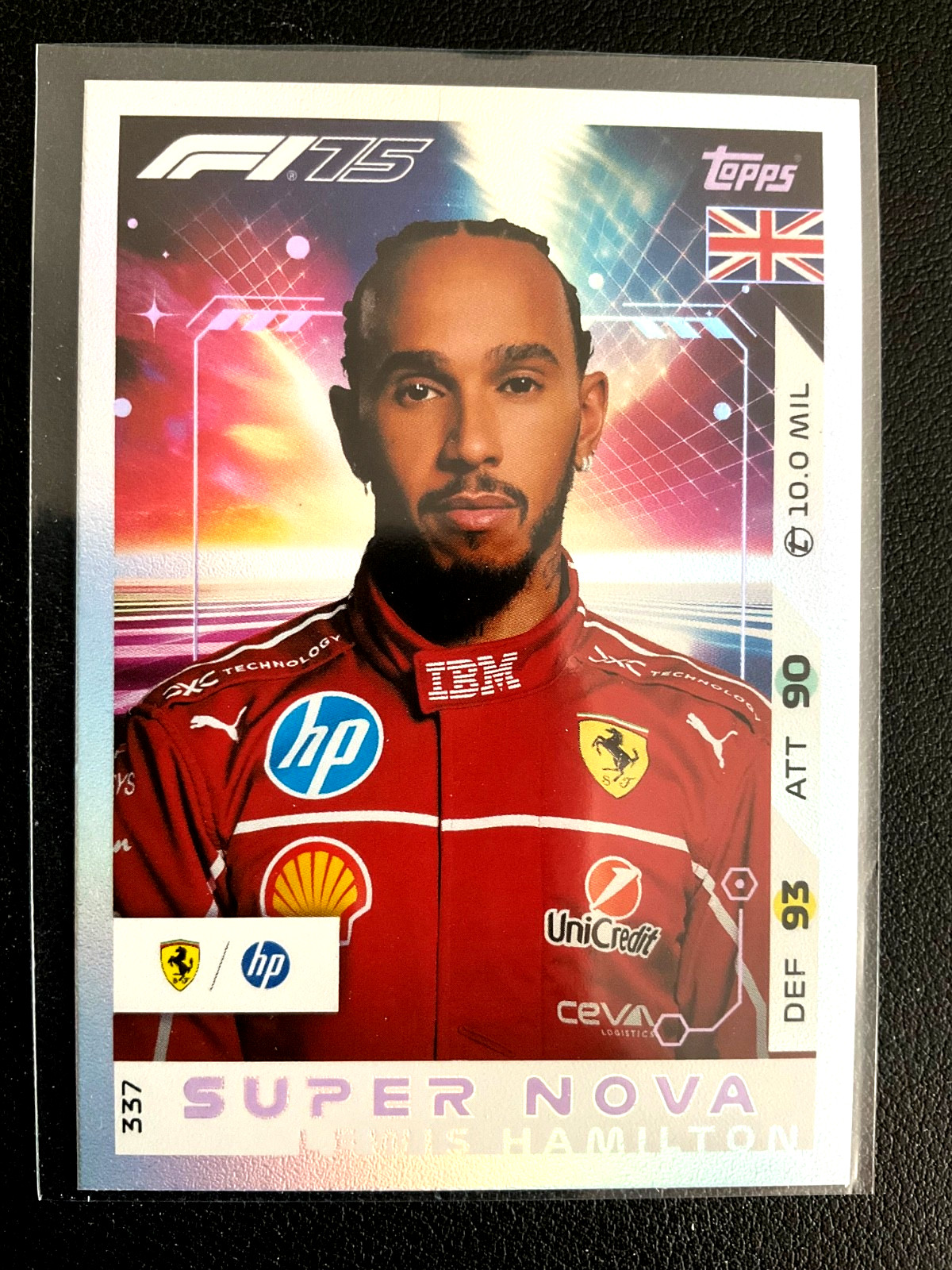 *PICK YOUR CARD* RAINBOW FOIL *UK Version* 2025 Topps Turbo Attax Formula 1 F1