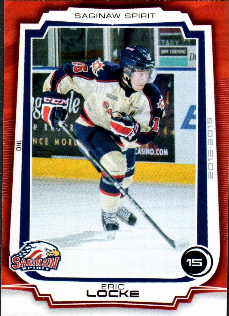 Eric Locke 2012-13 Saginaw Spirit
