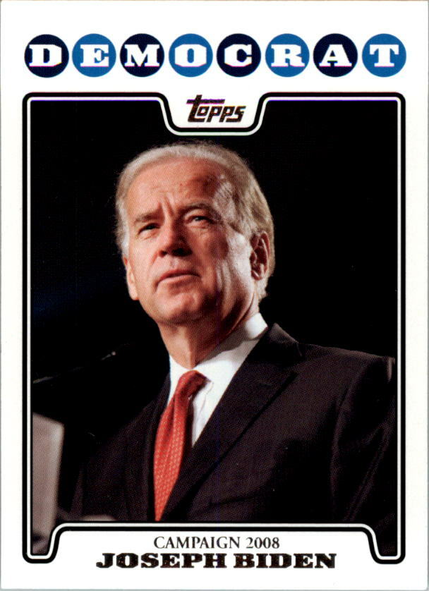 Topps Campaign 2008 Cards Obama Clinton Gold Biden You Pick – FREE Ship