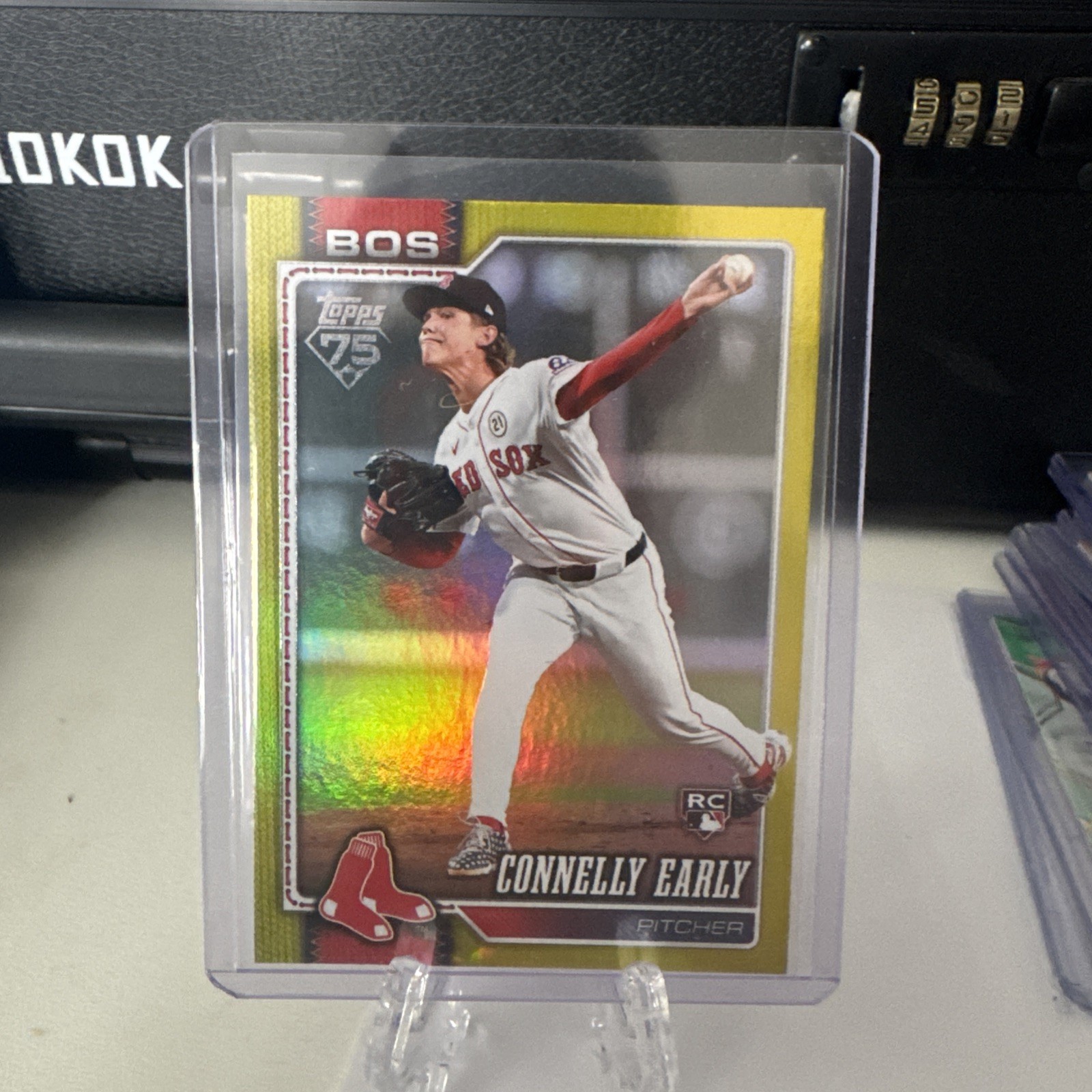2026 Topps Series 2 Connelly Early RC 368 Yellow Foil /399 Red Sox