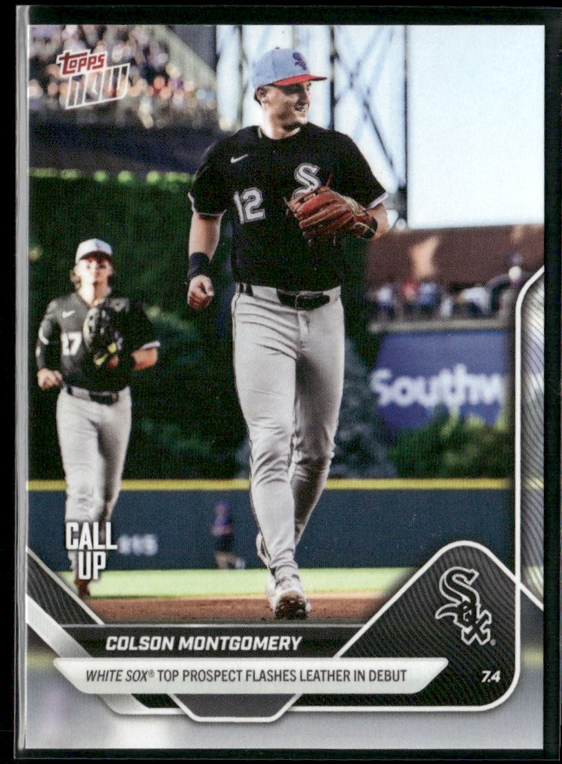 2025 Topps Now #387 Colson Montgomery