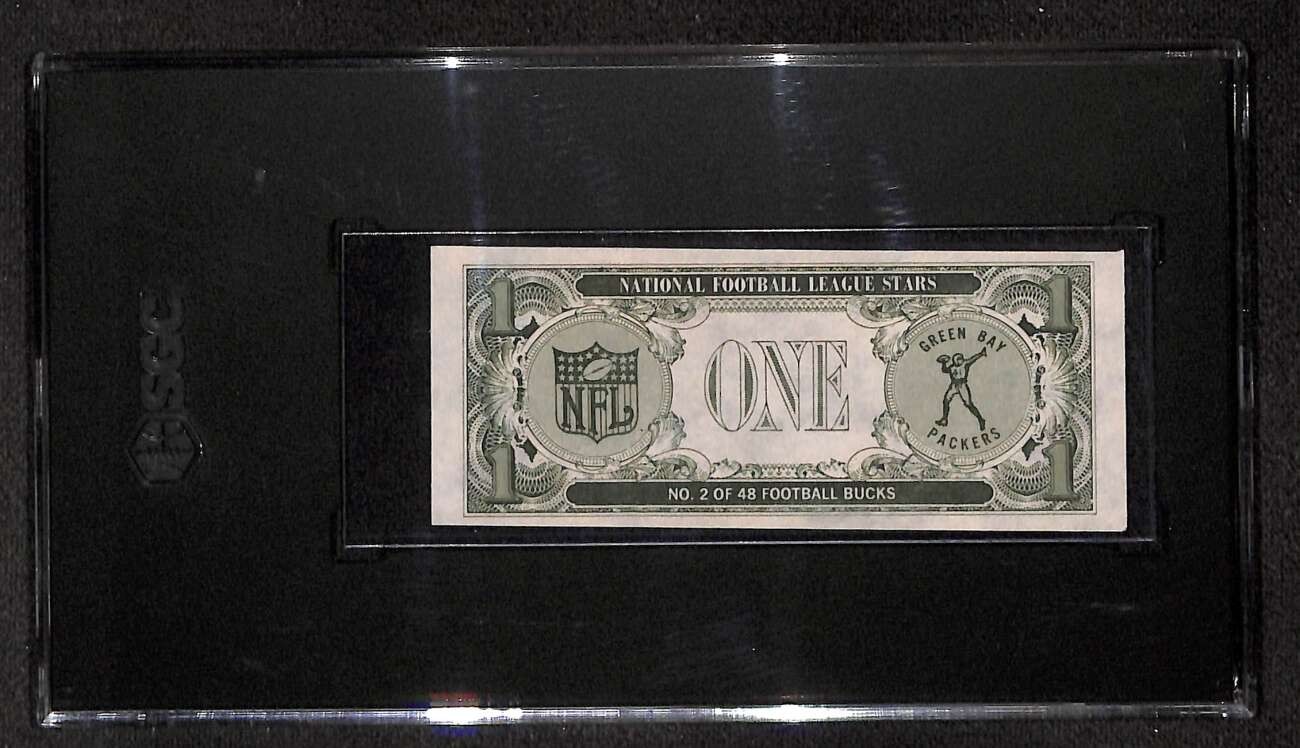 1962 Topps Bucks #2 Bart Starr HOF SGC 4 VGEX B105746