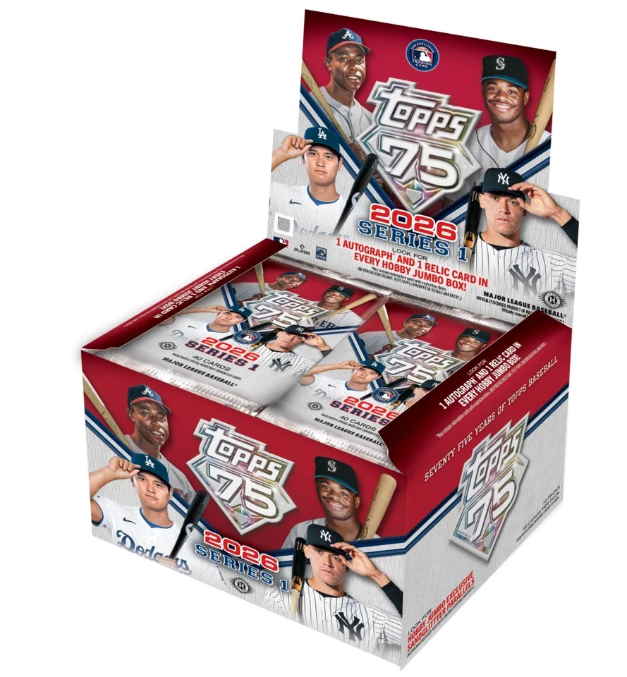 2026 Topps Baseball Series 1 – You Pick – Complete Your Set!