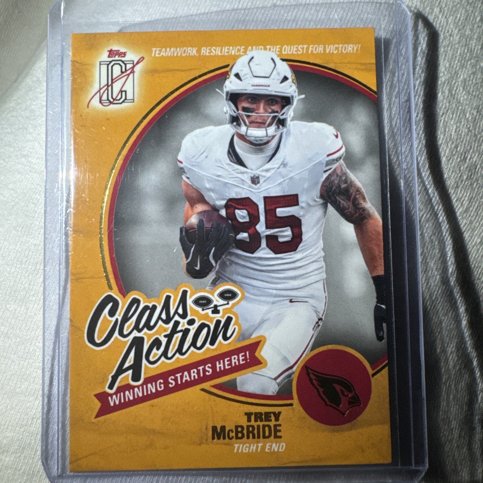 2025 Topps Signature Class TREY MCBRIDE #CA-1 Arizona Cardinals