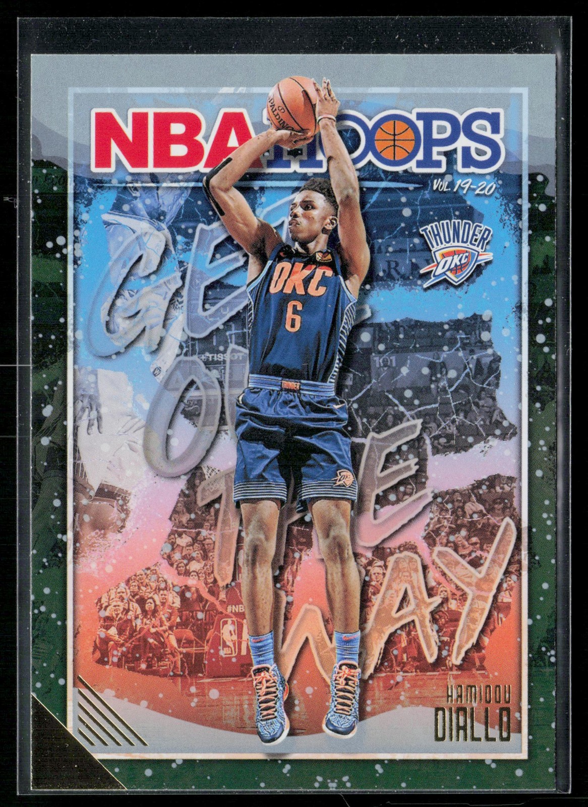 Hamidou Diallo 2019-20 Hoops Winter Get Out the Way #11 Oklahoma City Thunder