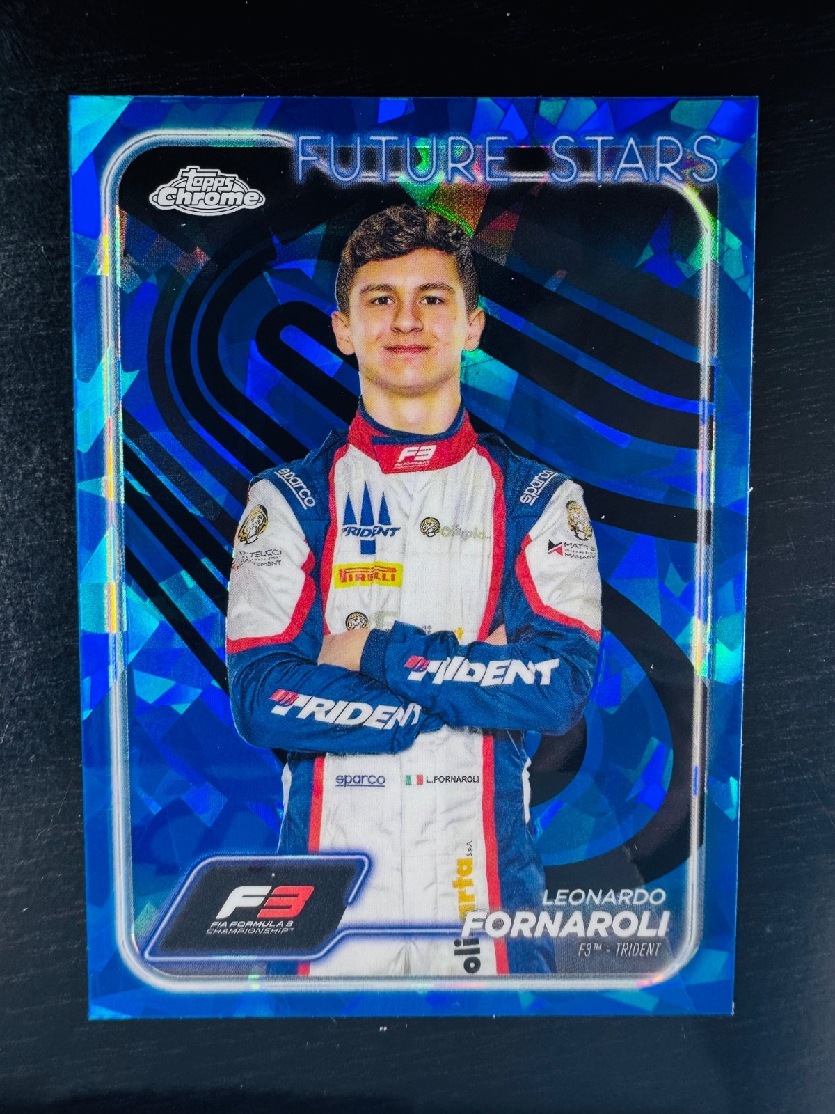 2024 Leonardo Fornaroli Sapphire Topps Chrome #46 F1 Formula 1