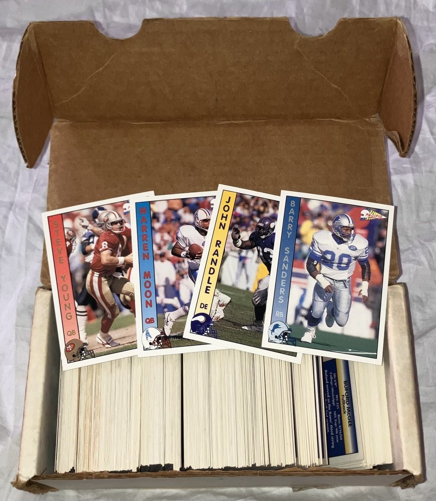 1992 Pacific Football Cards