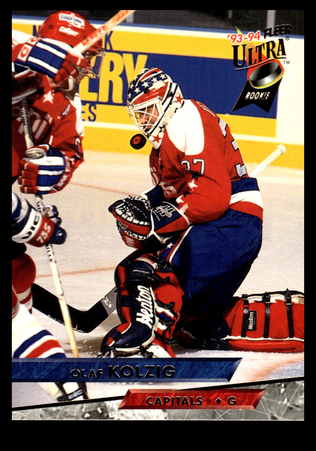 1993-94 Fleer Ultra Olaf Kolzig #447 Washington Capitals NHL Hockey