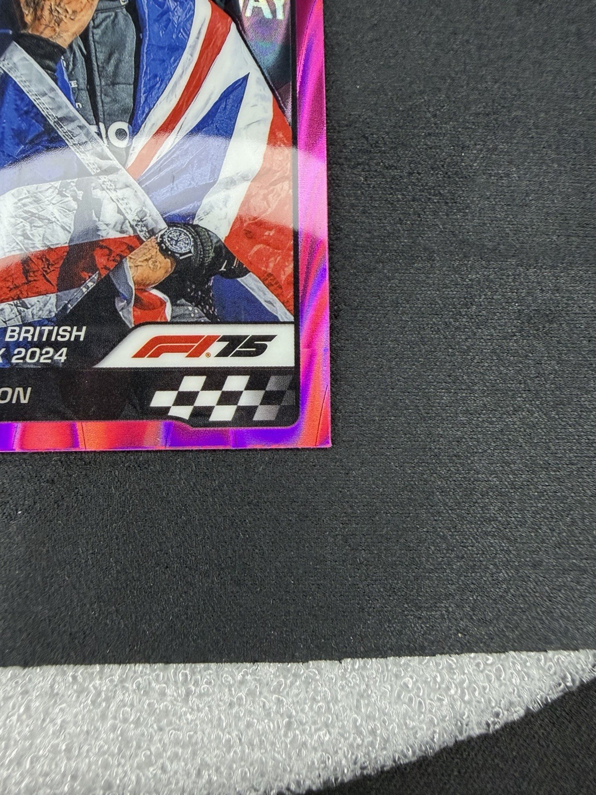 2025 Topps Chrome Formula 1 #133 Lewis Hamilton Pink RayWave Refractor #/250