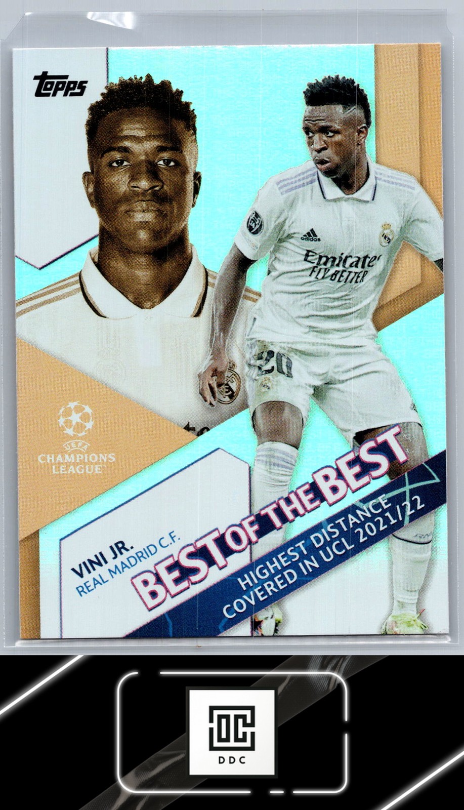 2022-23 Topps UEFA Club Competitions #BB-5 Vini Jr. Best of the Best