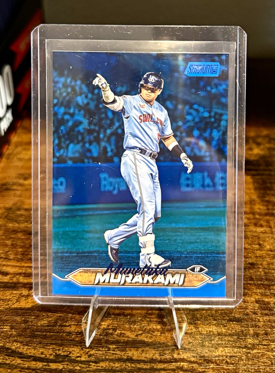 2024 Topps NPB Stadium Munetaka Murakami Tokyo Yakult Swallows /150 Blue Foil JP