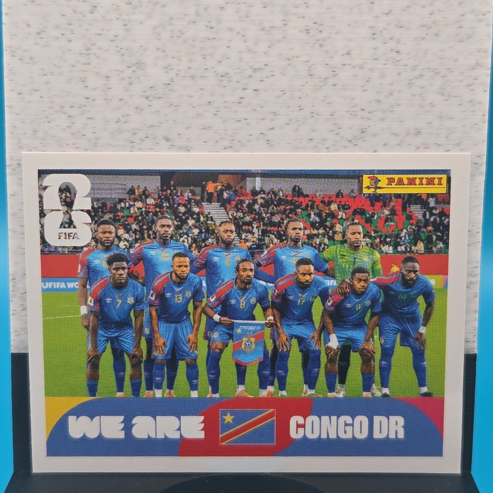 2026 Panini FIFA World Cup Sticker Congo DR Team Photo #COD 13 We Are Congo DR