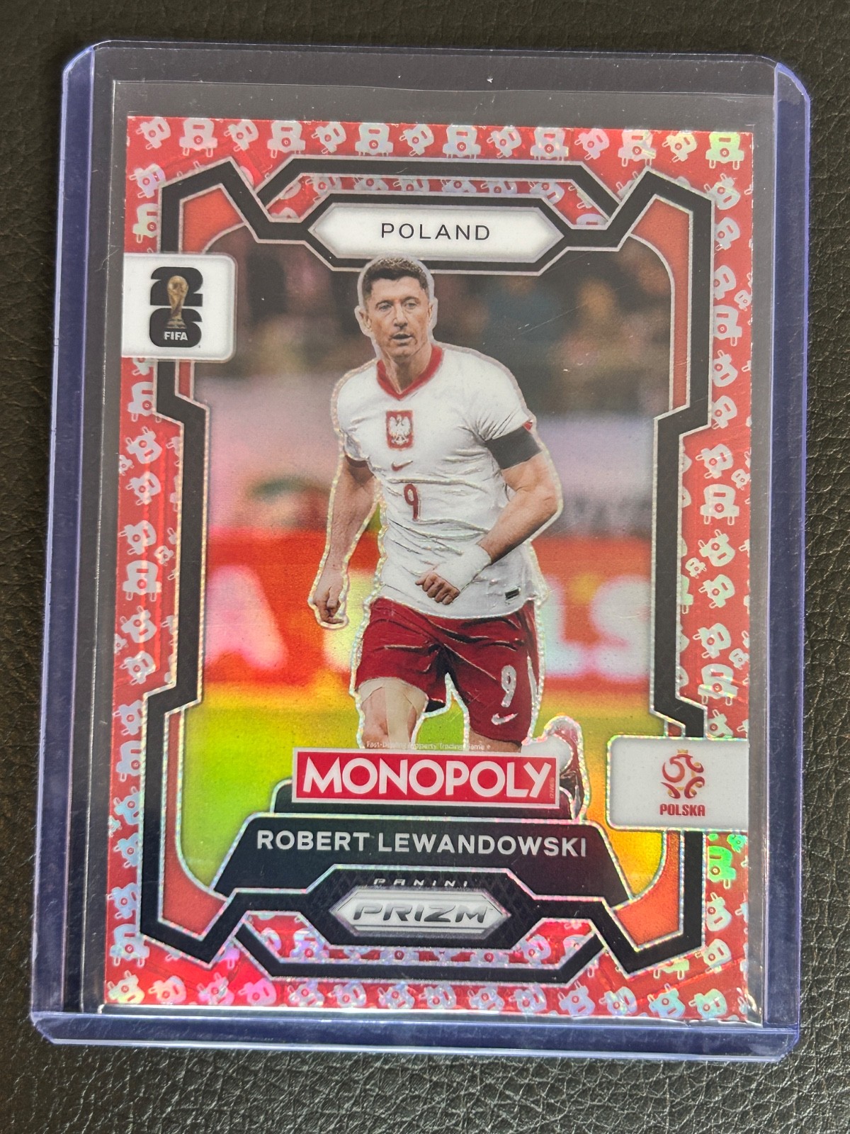 2026 Prizm FIFA World Cup Soccer – Monopoly – FREE PARKING – Robert Lewandowski