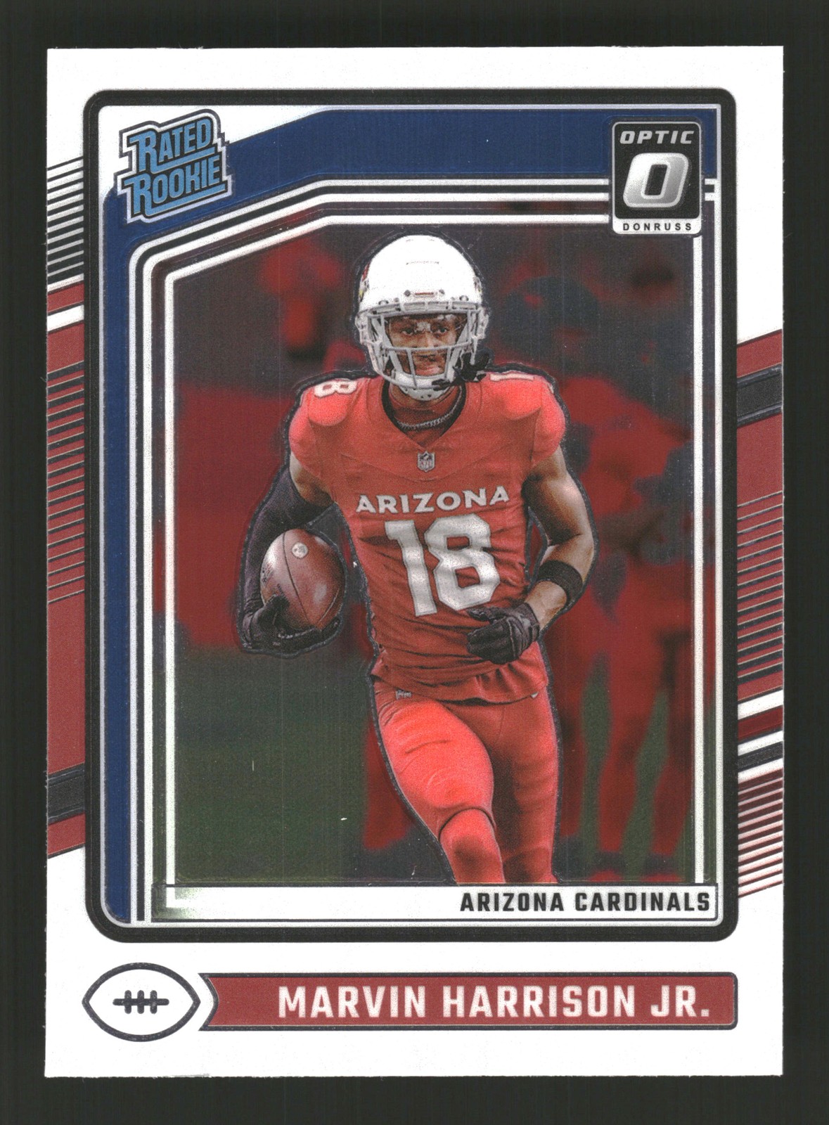 Marvin Harrison Jr. 2024 Donruss Optic #276 Arizona Cardinals