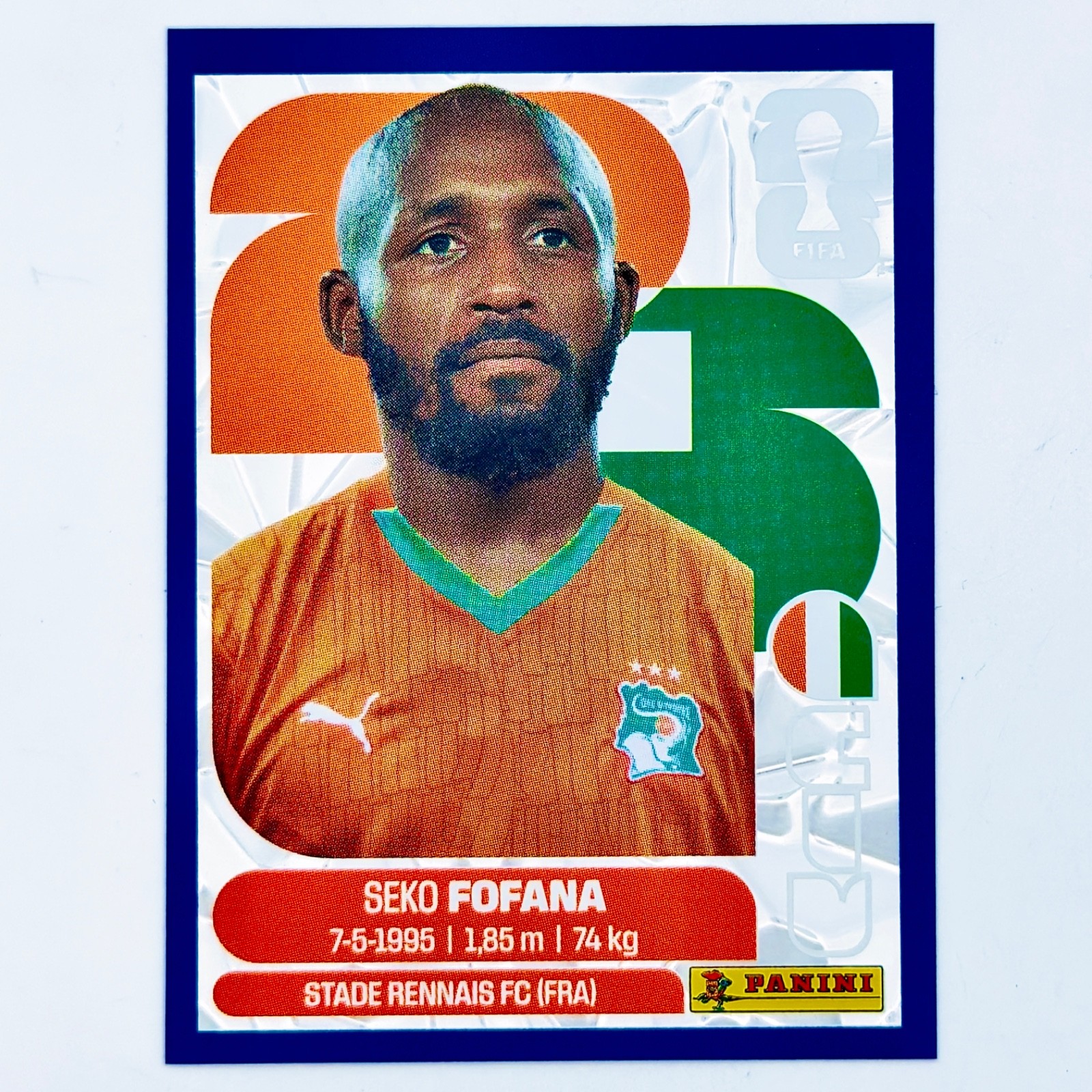 FOFANA BLUE CRUMPLE FOIL CIV11 ONLINE EXCLUSIVE ⚽🏆🔥 2026 PANINI WORLD CUP