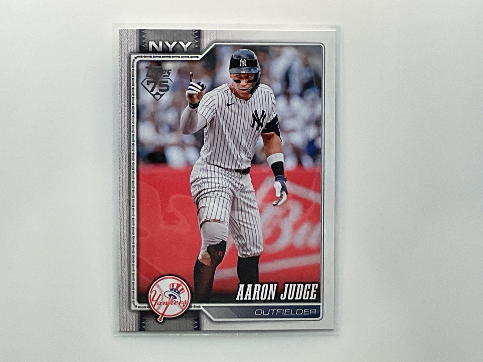 Aaron Judge 2026 Topps Series 1 Card # 1 Yankees