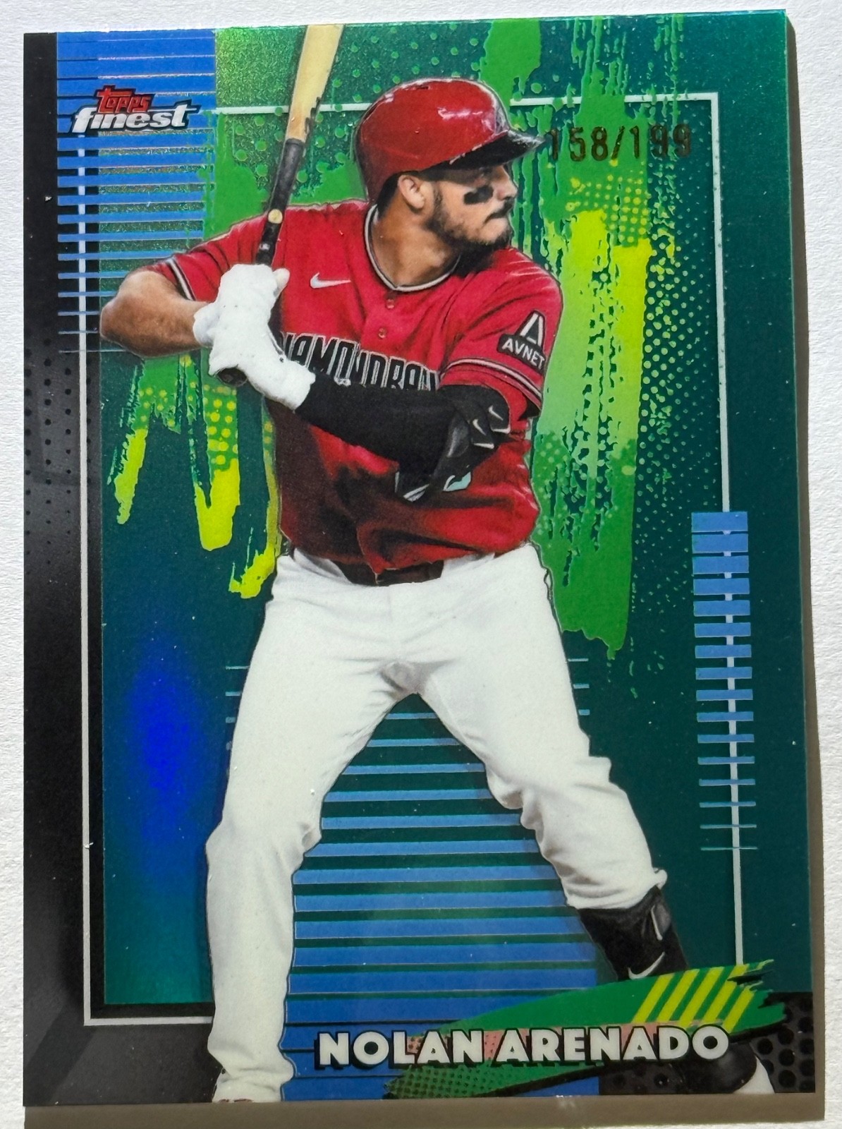 2026 Topps Finest – Common Nolan Arenado # /199 Diamondbacks