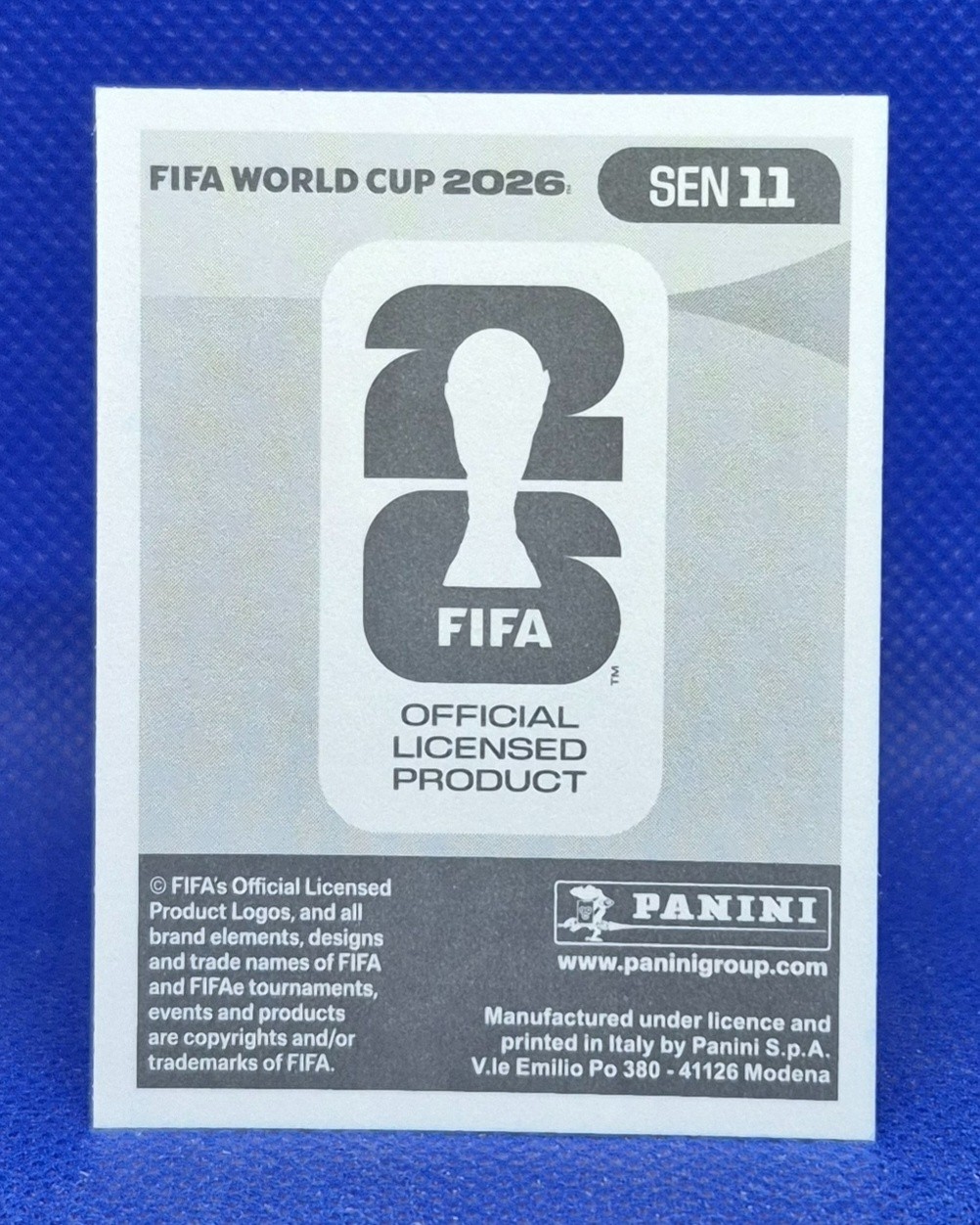 2026 Panini FIFA World Cup Sticker Pape Gueve #SEN 11 – Senegal