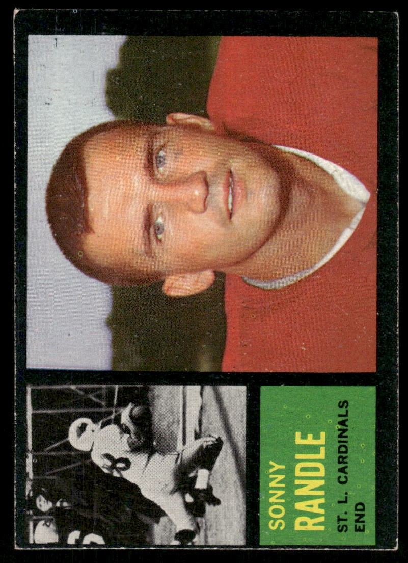 1962 Topps #144 Sonny Randle St. Louis Cardinals