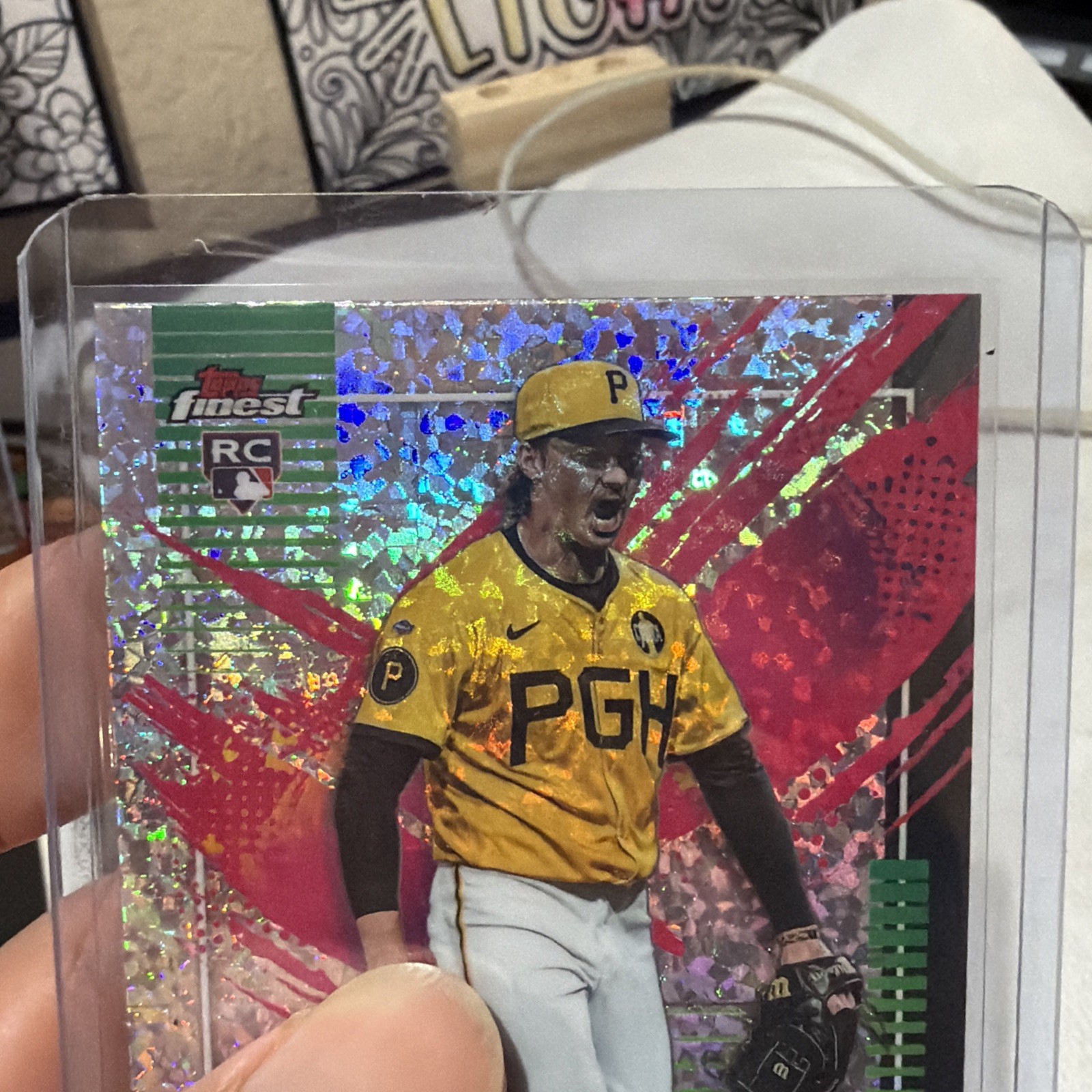 BUBBA CHANDLER RC 29/199 Aqua Mini Diamond Rare 2026 Topps Finest #272 Pirates
