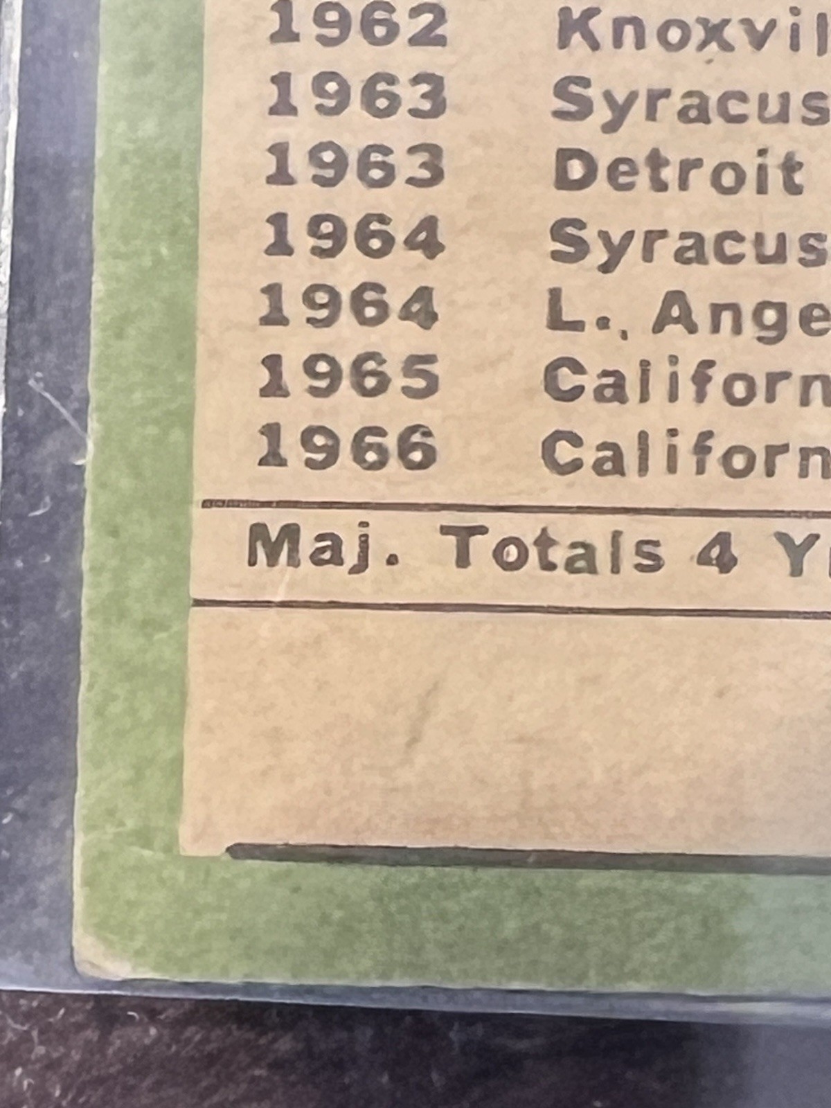 1967 Topps – Willie Smith #397 – Shipped in Bubble Mailer
