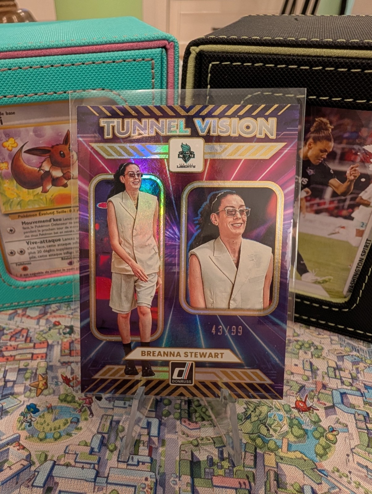2025 Panini Donruss WNBA – Tunnel Vision Breanna Stewart #6 Holo /99
