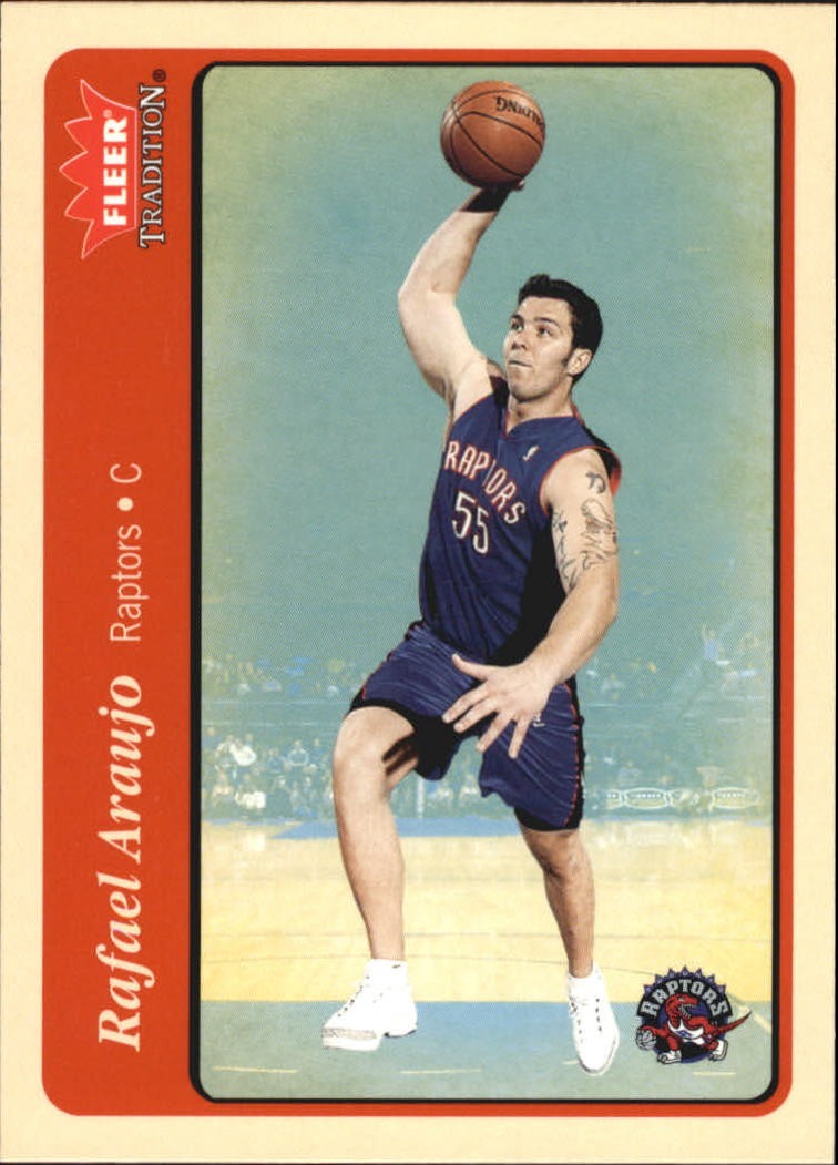 2004-05 Fleer Tradition #228 Rafael Araujo RC – BSK