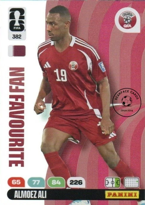 Panini Adrenalyn XL World Cup 2026 Cards #382 to #549