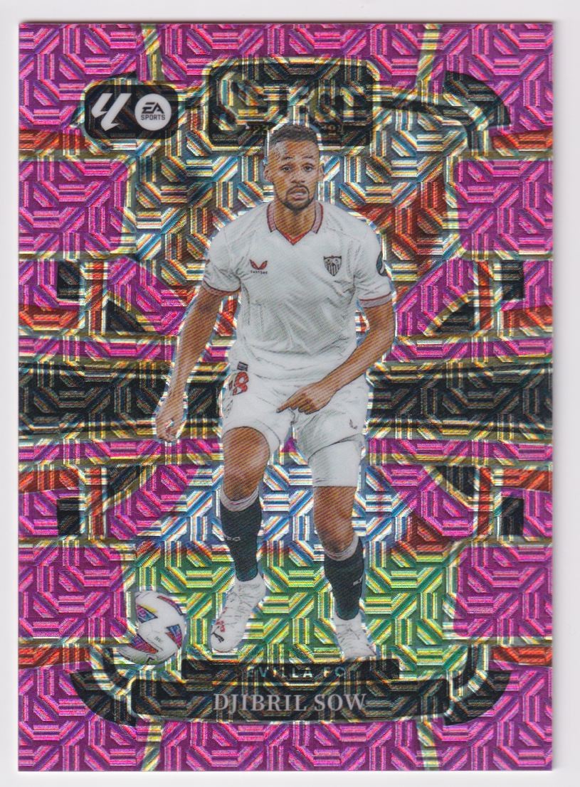 2023 Panini Select La Liga Pink Mojo Djibril Sow 031/115 Sevilla #76