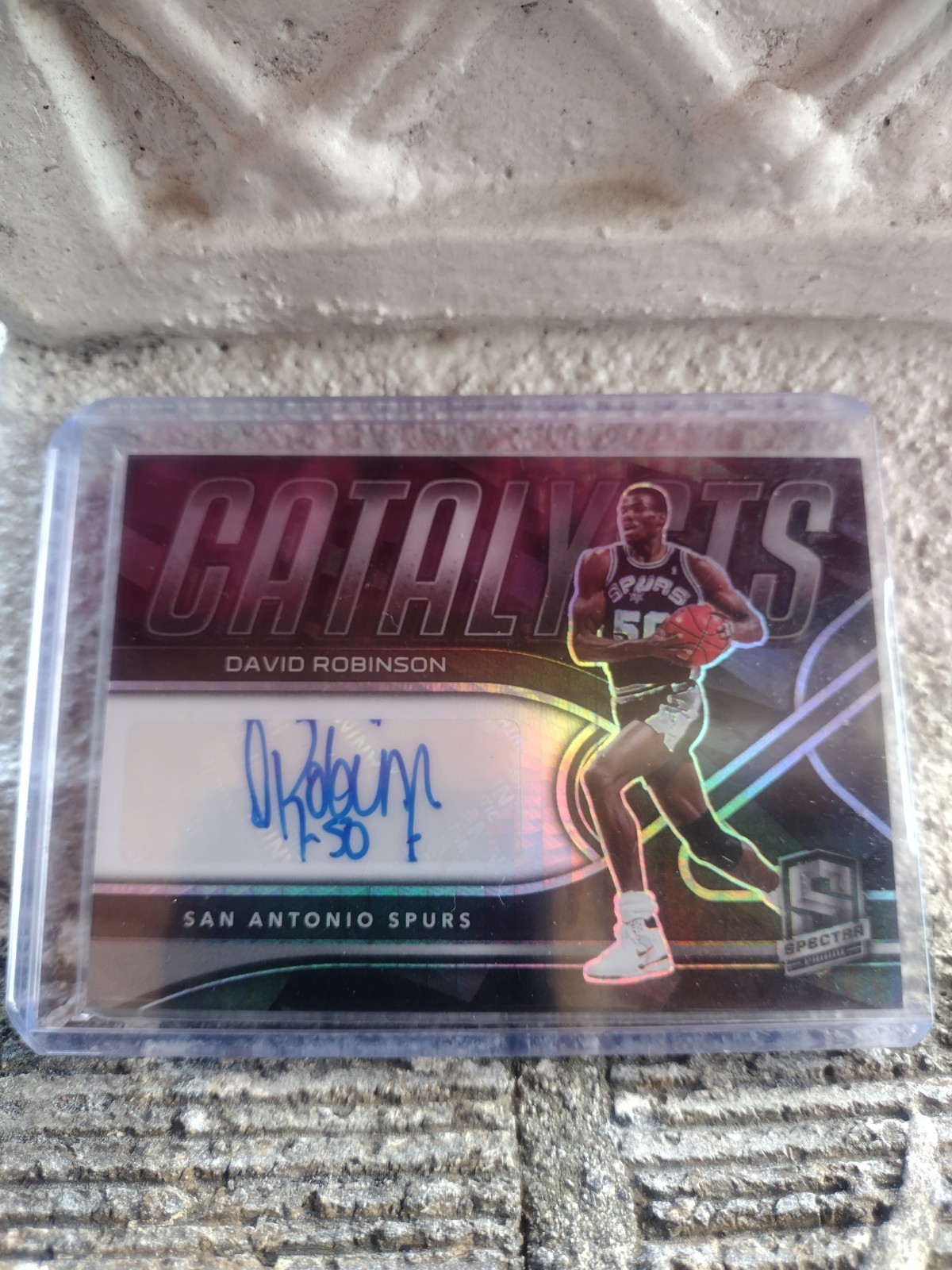 2021-22 Panini Spectra – Catalysts Signatures David Robinson #CAS-DRO!!🔥🔥