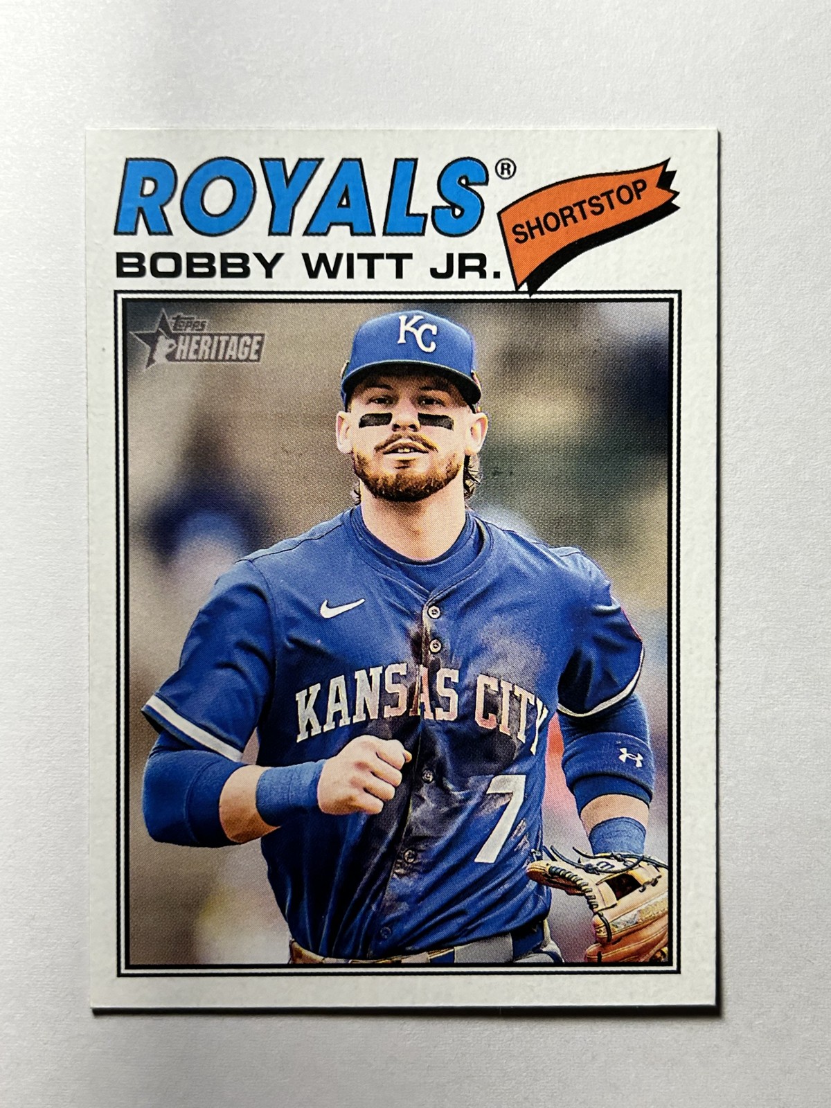 2026 Topps Heritage – Bobby Witt Jr. #160