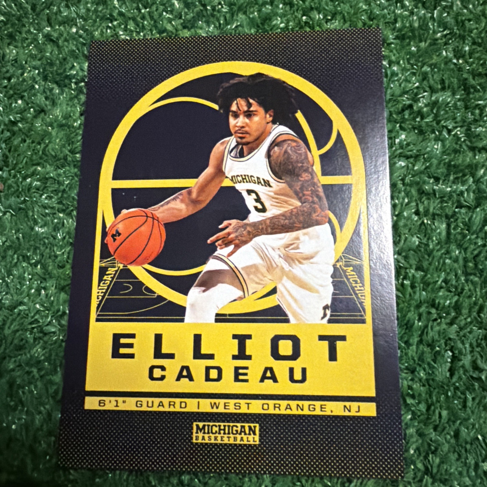 2025-2026 Valiant Elliot Cadeau Michigan Basketball Base Edition AM1