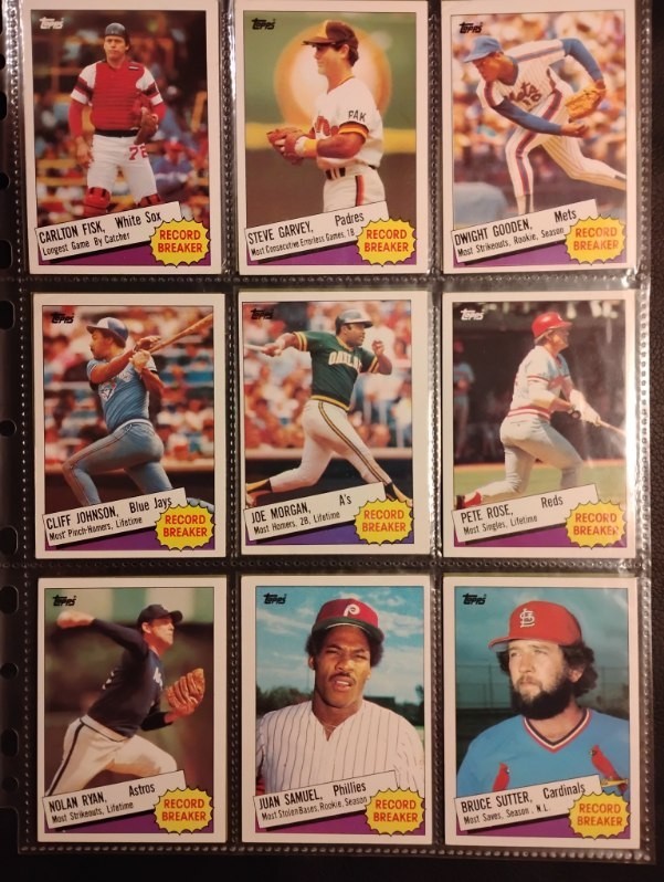 ⚾ 🔥 1985 TOPPS BASEBALL (COMPLETE YOUR SET) #1-199 ⚾ 🔥