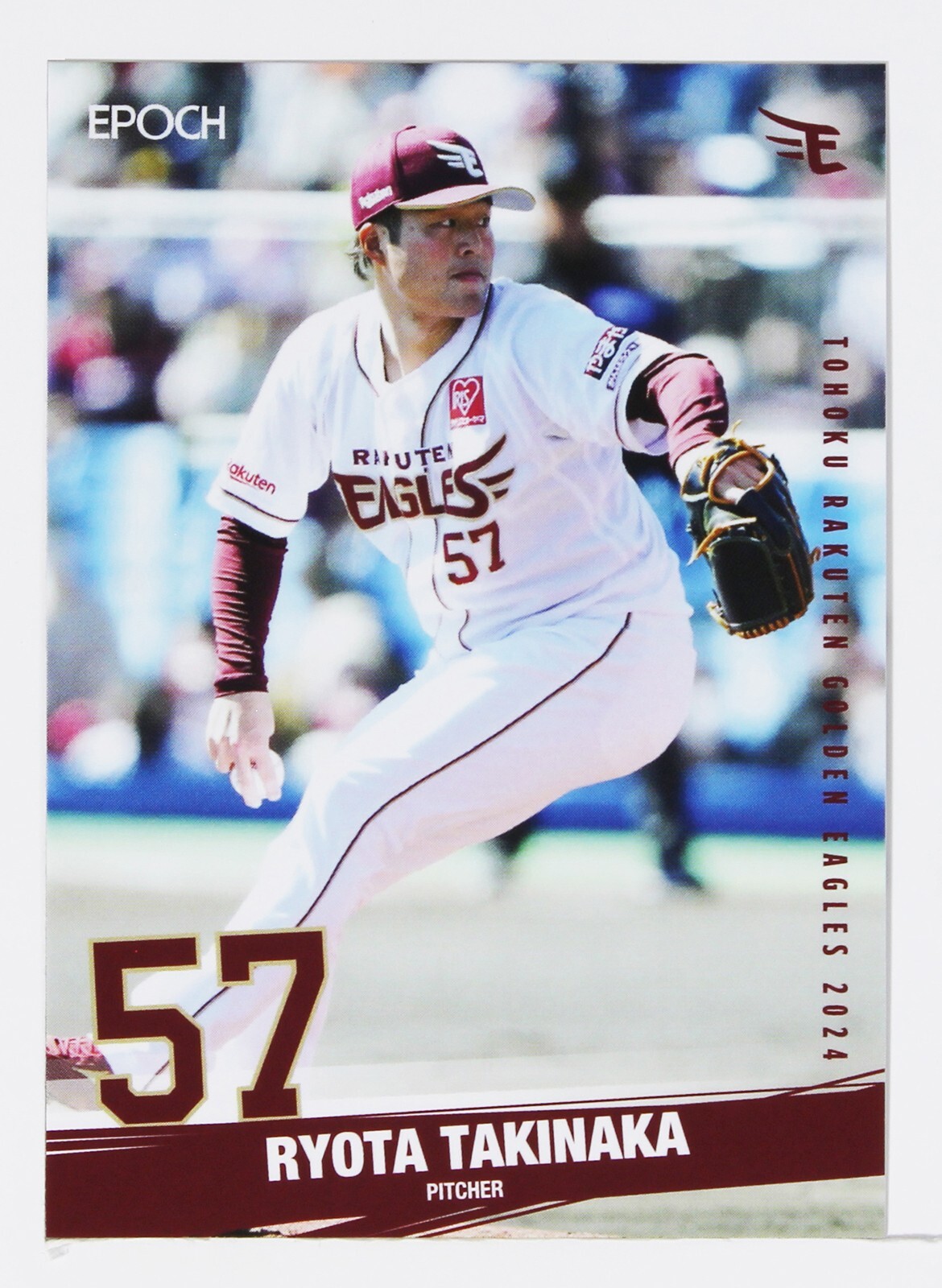 RYOTA TAKINAKA – 2024 Epoch Baseball Golden Eagles Trading Card