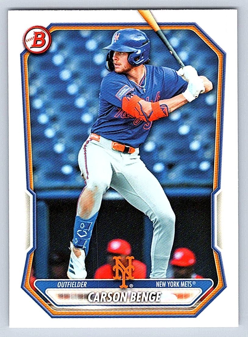 CARSON BENGE METS 2026 BOWMAN PROSPECTS #BP-111