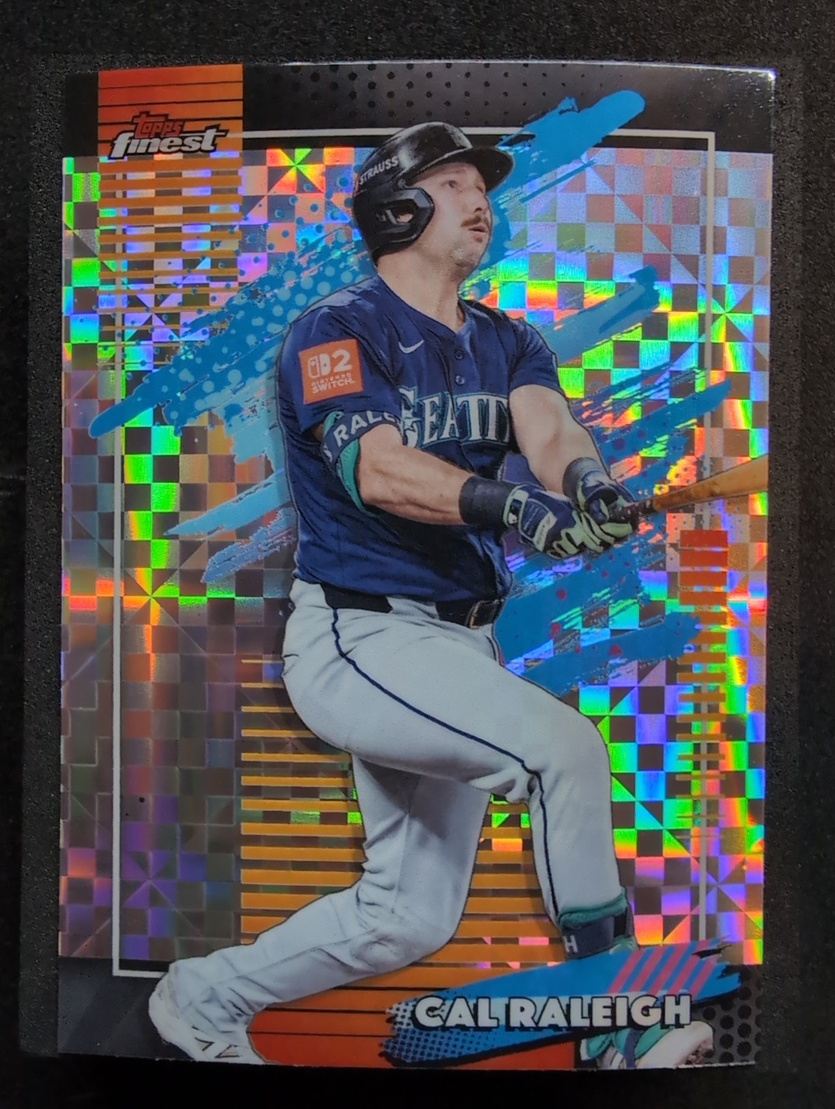 2026 Topps Finest – Cal Raleigh X-FRACTOR Refractor