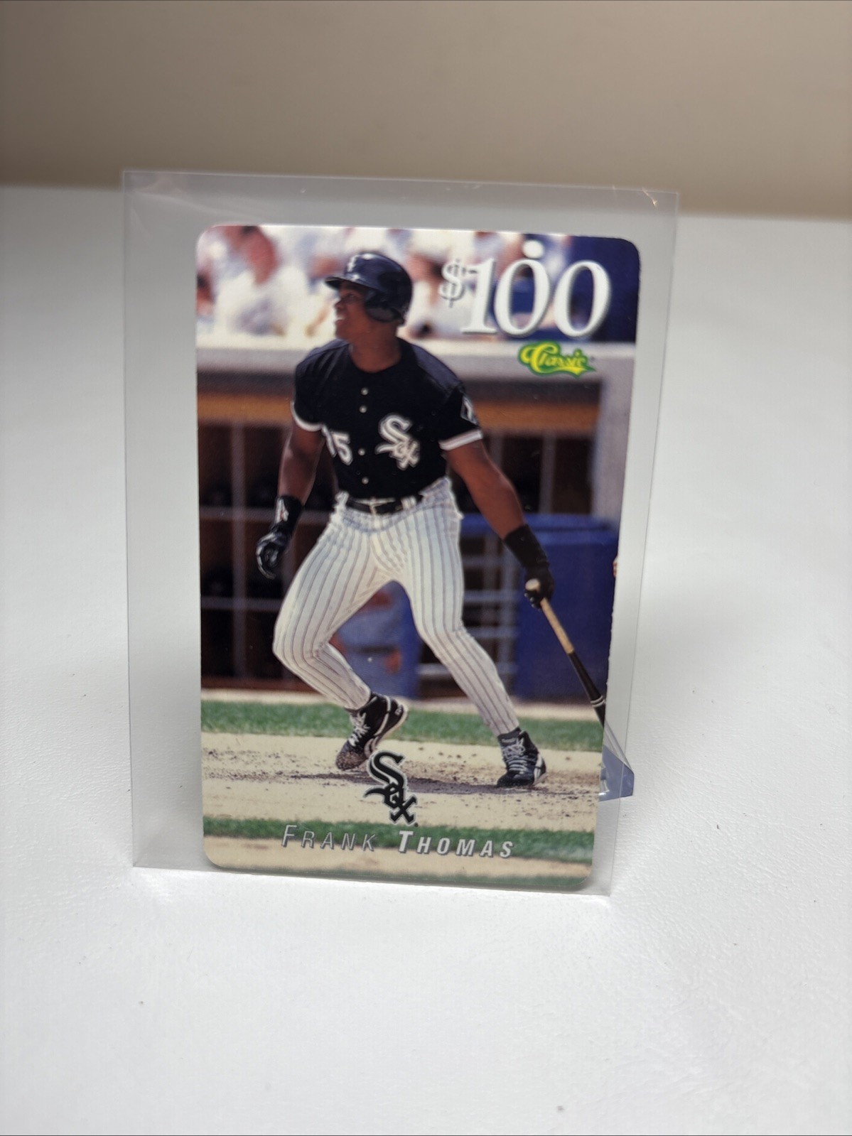 The Score Board 1996 Classic Phone Frank Thomas $100 White Sox MLB Baseball