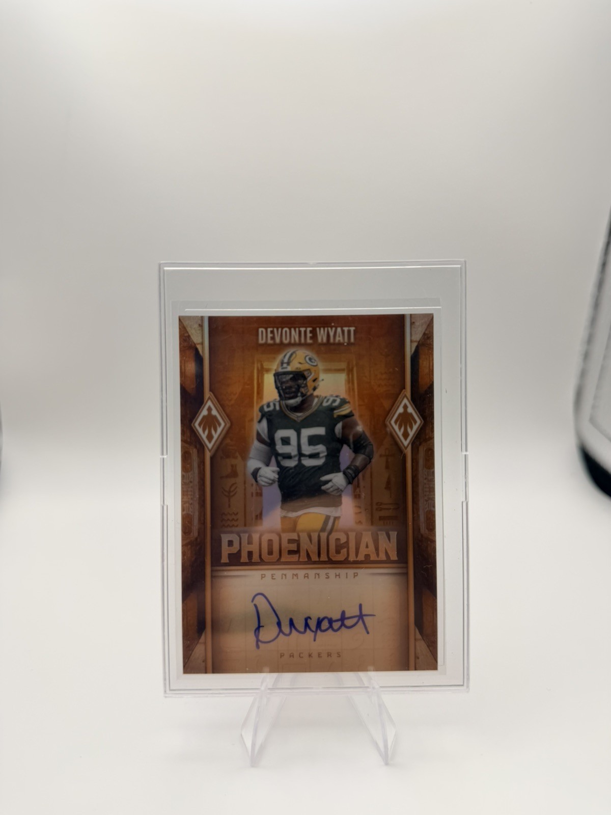 Devonte Wyatt 2025 Panini Phoenix – Phoenician Penmanship #PHP-DWT Auto