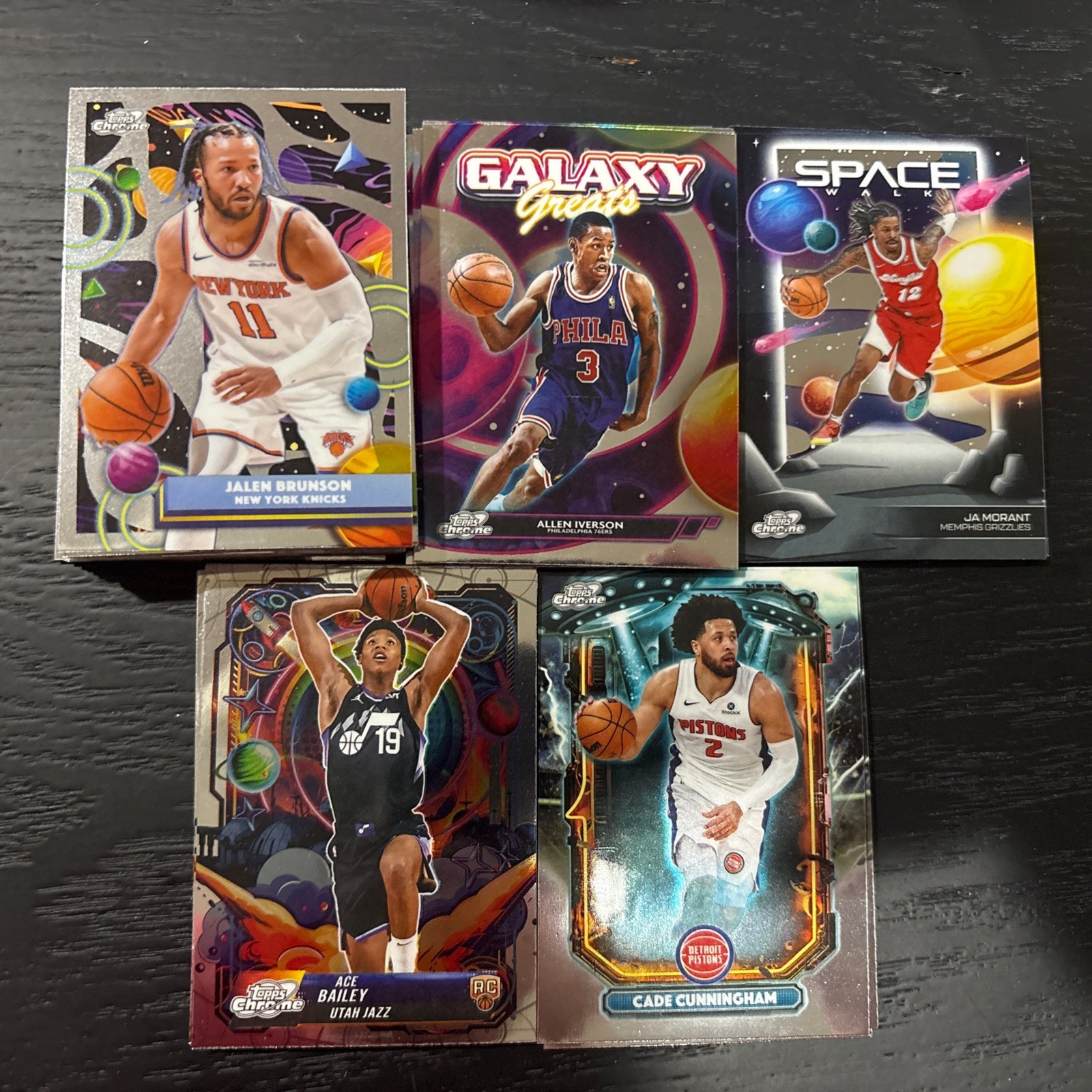 2025-26 Topps Cosmic Chrome BASE/INSERTS U Pick Complete Your Set 10% off 3+