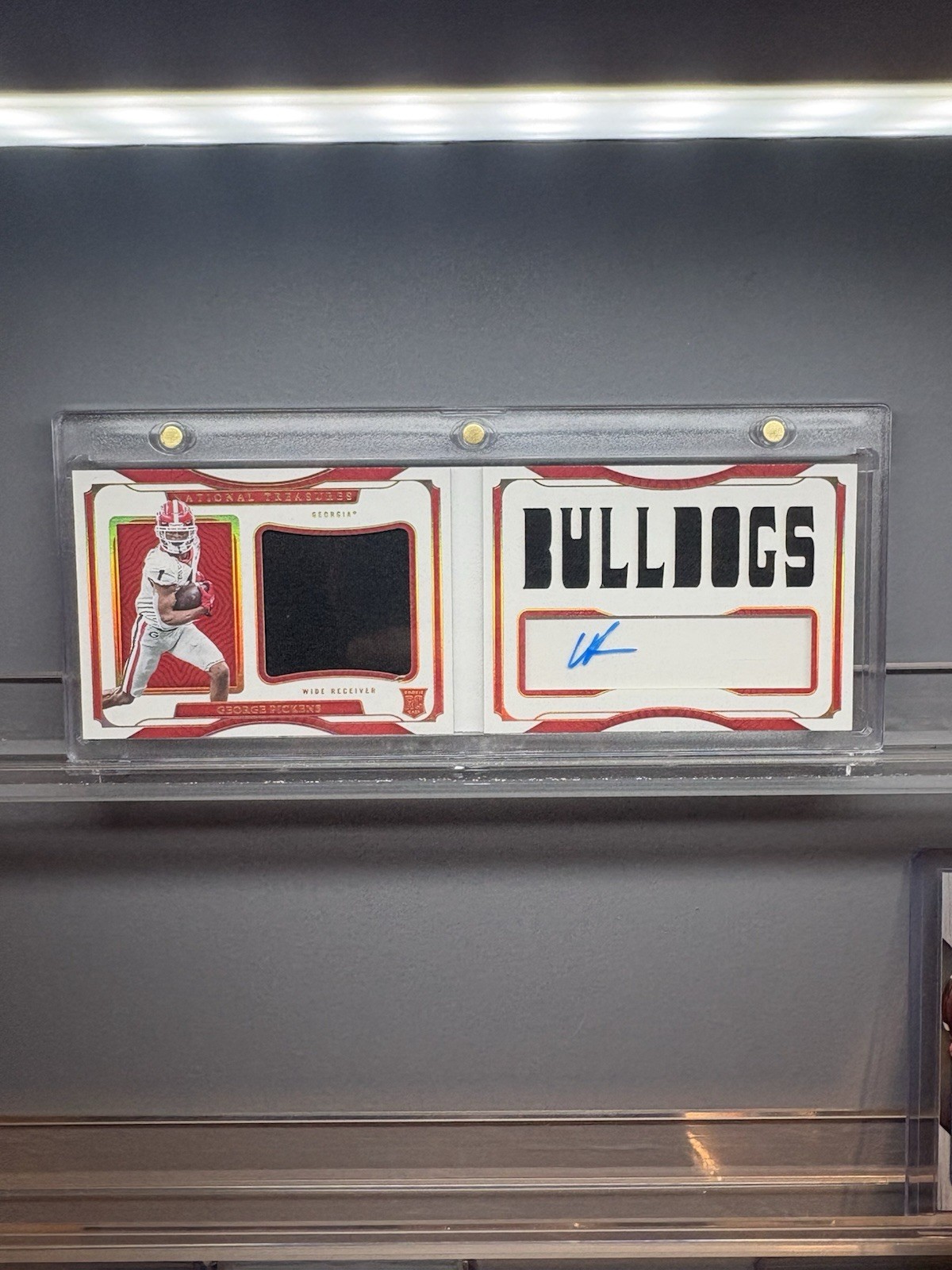 GEORGE PICKENS 2022 National Treasures Collegiate RPA RC AUTO Booklet SSP 37/49
